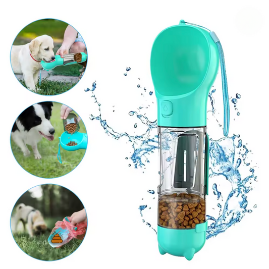 FREE - Multifunctional Portable Dog Bottle - 3 in 1