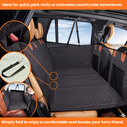 Furry Capers - Hard Bottom Dog Car Seat Protector