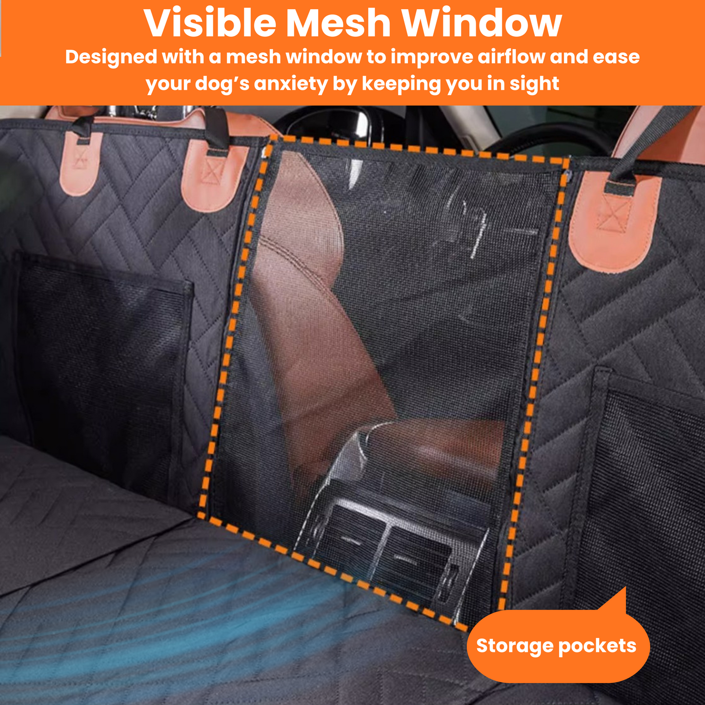 Furry Capers - Hard Bottom Dog Car Seat Protector